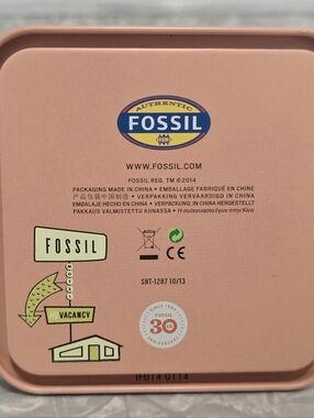 Fossil Collectible Tin